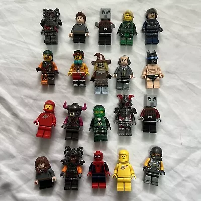 Lego Minifigures Bulk Lot - Super Heroes Space Minecraft Ninjago Harry Potte • $22.50