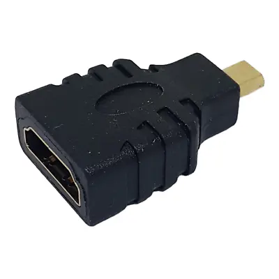 HDMI To HDMI Micro D Convertor Adapter Male To Female Connector • £2.29