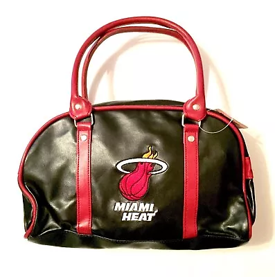 Miami Heat Two Tone Team Colors Embroidered Logo Purse Handbag - Brand New • $13.45