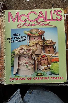 Mc Calls Creates Crats Pattern Dealer Catalog 1998 • $18.99