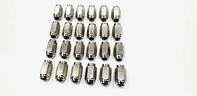 Twenty-Four (24) Pk Solid 304 Stainless Steel 1/2-20 Lug Nuts For Trailer Wheel • $87.97