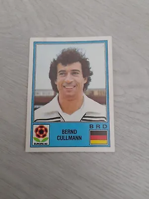 1252) Bernd Cullmann Deutschland-brd - Europa 80 Panini Sticker  • £2