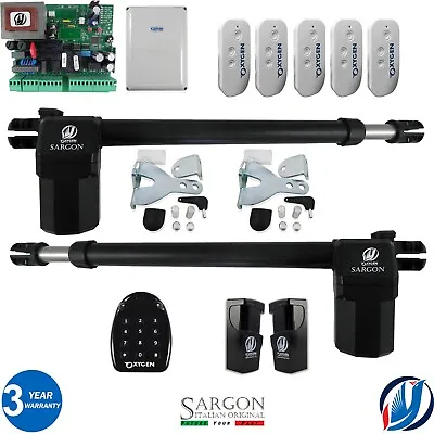£384.99 • Buy Swing Gate Opener Electric Operator Automatic Dual Arms Remote Control Door Kit