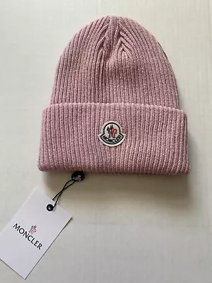 Moncler Beanie Brand Pink New With Tags • $34.99