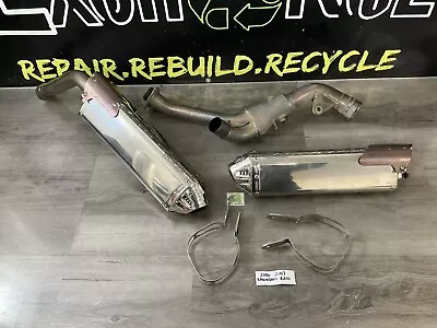 2006 06 2007 07 Kawasaki ZX10R  ZX10 Full Exhaust Pipe Muffler Yoshimura R-22 • $380