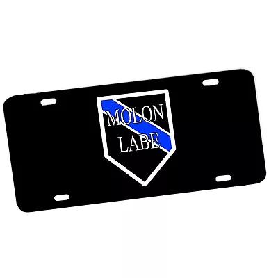 Molon Labe Come And Take It Patriotic Designs Aluminum License Plate • $17.95