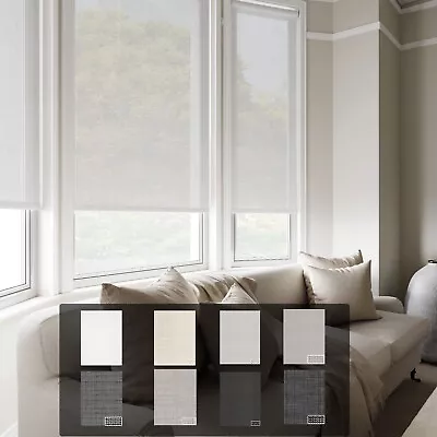 £140 • Buy Sunscreen Roller Blinds - Magic Screen One Way See Through Privacy Roller Blinds