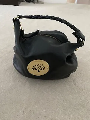 Genuine Mulberry Black Daria Hobo Bag • £200