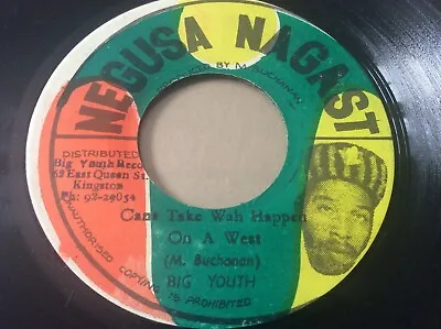 £9.99 • Buy Big Youth & Ark Angel - Cant Take Wah Happen..1979 Jamaican Negusa Nagast. Ex-