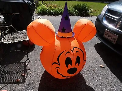 Disney 0565755 Airblown Inflatable Fantasia Mickey Mouse Halloween JOL 3.3 Feet  • $55.22
