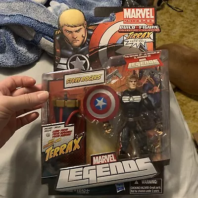 Marvel Legends STEVE ROGERS Action Figure Hasbro 2011 BAF Terrax Lower Torso NIB • $20