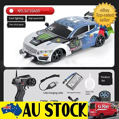 Epic RC Drift Racing Car 4WD Off-Road Toy LED Lights & Sprayer - 1:16 Scale • $48.89