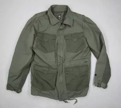 Volcom Jacket Men Large Green Blaston Full Zip Military Field Outdoor Streetwear • $45.99