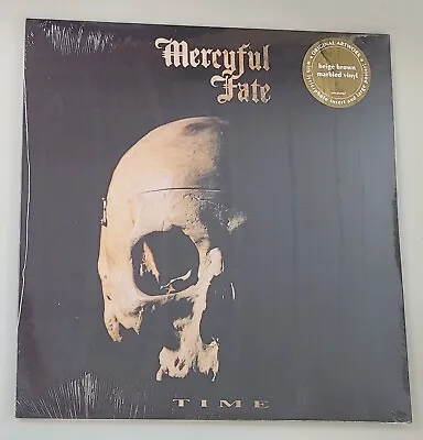 Mercyful Fate Time Beige Brown Vinyl Reissue German Press LP Record New • $29.99