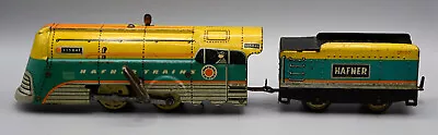 Vintage Hafner  Locomotive And Tender O Gauge 115041 • $85