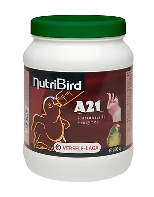 Versele Laga NutriBird A21 Hand Rearing Feed All Birds & Parrots 800g • £26.99