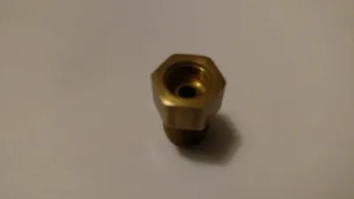 Brass Low Pressure Flow Check Valve 3/8  Female Flare X 3/8 Npt Male • $12.50