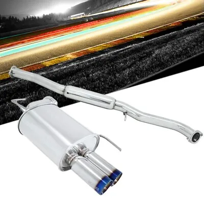 Megan OE-RS Series CBS Exhaust System 3  Burnt Rolled Tip For 03-06 G35 4DR RWD • $520.48