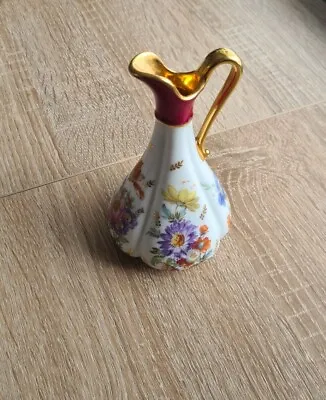 Floral Jug Limoges Meissner • £9.50