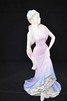 Superb Coalport Ladies Of Fashion Figurine - Happy Anniversary • £40