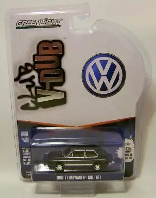 1983 '83 Vw Volkswagen Golf Gti V-dub R18 Greenlight Diecast 2024 • $8.95