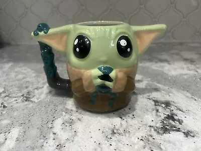 Zak! Baby Yoda W/ Frog Coffee Mug  • $9.50