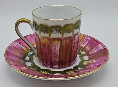 Paris France Marie Daâge Hand-painted Limoges Tea Cup And Saucer Set EXQUISITE😍 • £247.03