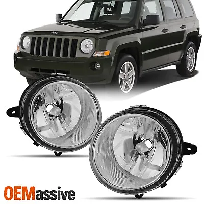 $80.09 • Buy For Jeep 07-17 Patriot 07-10 Compass OE Style Headlights Light Lamps Left+Right