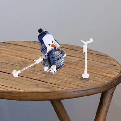  Doll Stand Metal Mini Holder Action Figure Model Stands Display • £4.92