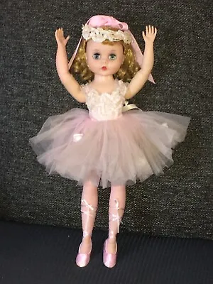 Vintage 1950s Madame Alexander MME Ballerina Doll 16  • $120