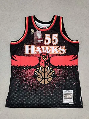 Dikembe Mutombo Atlanta Hawks Mitchell & Ness NBA 1996-1997 Authentic Jersey HWC • $84.97