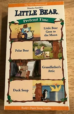 Maurice Sendak's Little Bear  Pretend Time  ~ Vhs 2002 ~ 4 Titles ~  • $9.54