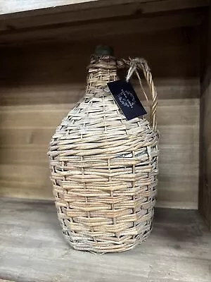 Vintage European Wicker Bottle • $60