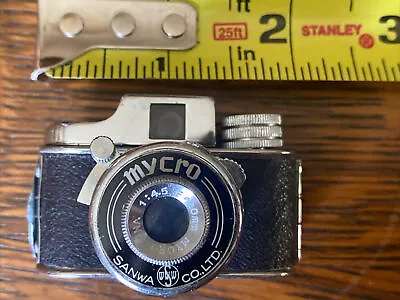 MYCRO Mini / Spy Film Camera Working W/ Case Untested • $110.95