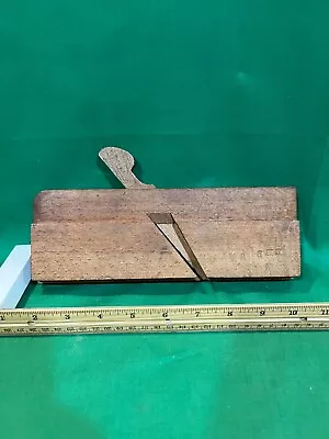 Molding Plane Rabbit Planer Hand Antique Wood Carpenter #10 Bx50 • $14.85