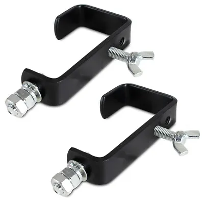 2x Black Lighting Hook G-Clamps Essex • £18.10