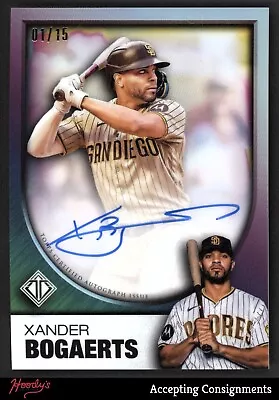 2023 Topps Transcendent Chrome Gold Refractor Xander Bogaerts 1/15 RC AUTO • $16.50