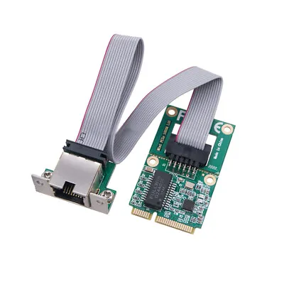 Desktop MPCIe Mini PCI-E Gigabit Network Card 1000M LAN Ethernet NIC RTL8111F • $15.98