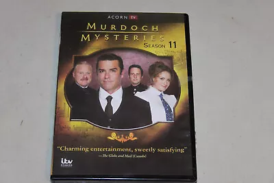 Murdoch Mysteries: Season 11 5 DVD Set Acorn T Detective William Murdoch • $9.99