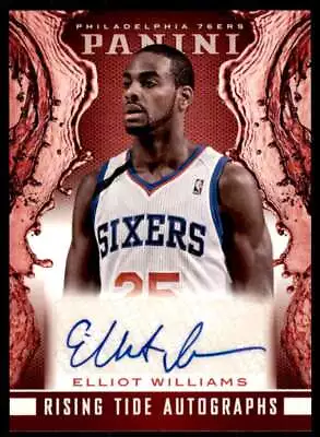 2013-14 Panini Rising Tide Autographs #28 Elliot Williams NM-MT Auto 76ers  • $3.99