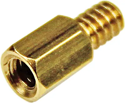 6-32 Brass Motherboard Standoffs For ATX Computer Case - 15 Pack (STANDOFF632) • $11.90