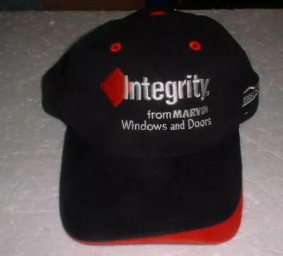 Integrity By Marvin Windows Doors Black Hook & Loop Strapback Baseball Cap Hat • $9.99