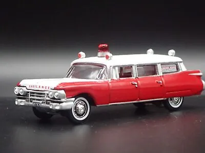 1959 59 Cadillac Caddy Miller-meteor Ambulance Rare 1:64 Scale Diecast Model Car • $11.99