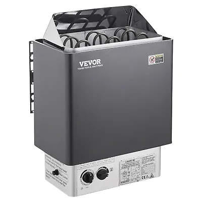 VEVOR 4.5KW Sauna Heater Stove Wet & Dry W/ Internal Controller Digital 220V • $128.99