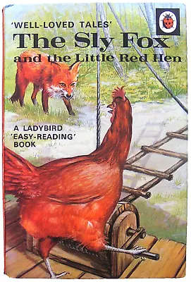 Vintage Ladybird Book–The Sly Fox & The Little Red Hen–606D–VeryGood+FREE COVER+ • £16.99
