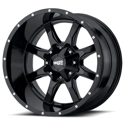 20 Inch Black Wheels Rims  FOR Jeep Wrangler JK JL Moto Metal MO970 SET OF 5 • $1345