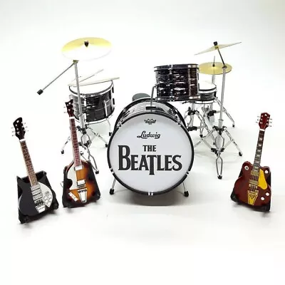 Miniature Set Drum And Guitar Set THE BEATLES LUDWIG  • $68.50