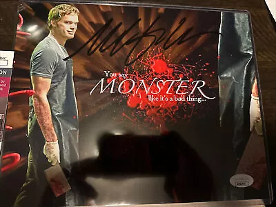 MICHAEL C HALL SIGNED 8X10 PHOTO JSA AUTOGRAPH DEXTER MORGAN COA Auto • $159.95