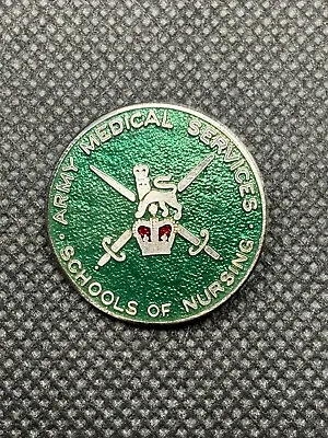 British QARANC Army Medical Services Schools Of Nursing SEN Badge • $100