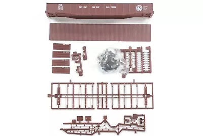 HO Proto 2000 Pacific Great Eastern 52ft Drop-End Mill Gondola #9073 Metal Whls • $13.99
